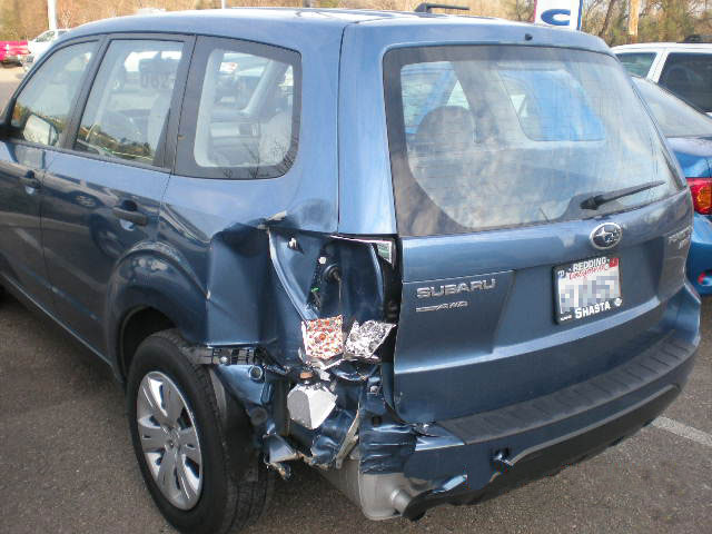 Photo of Damage Before Repair at SJ Denham, Auto Body Repair Shop in Redding, CA
