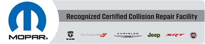 Mopar Recognized Certified Collision Repair Facility